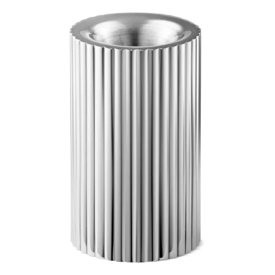 Discount Georg Jensen Candelabro Bernadotte 3 piezas, acero inoxidable Plateado