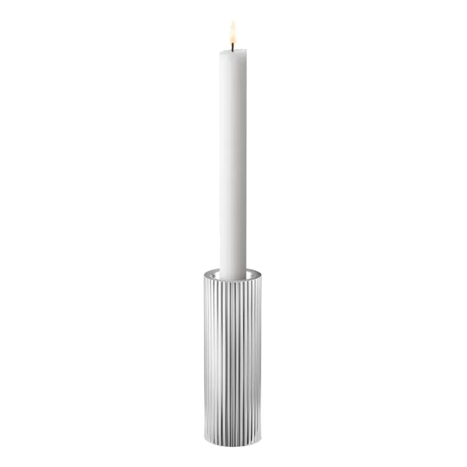 Discount Georg Jensen Candelabro Bernadotte 3 piezas, acero inoxidable Plateado