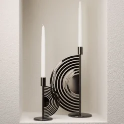 Outlet KLONG Candelabro Cirkus, , medium Negro
