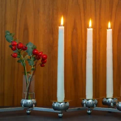 KLONG Candelabro Constella S, aluminio Plateado