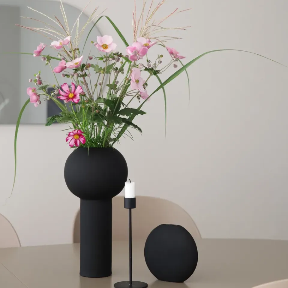 Outlet Cooee Design Candelabro Cooee 21 cm, Negro