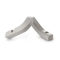 Normann Copenhagen Candelabro Crooked 2, cálido Gris