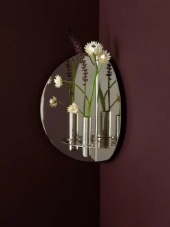 Best KLONG Candelabro de pared Twilight, Níquel Plateado