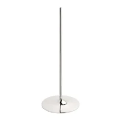 Discount STOFF Candelabro de pie Nagel 70 cm, Chrome Plateado