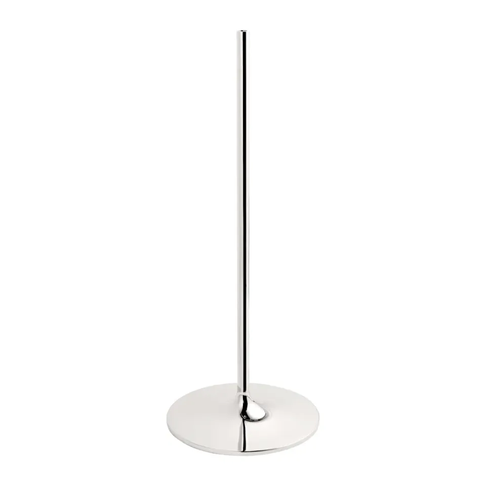 Discount STOFF Candelabro de pie Nagel 70 cm, Chrome Plateado