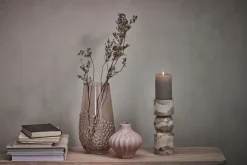 Clearance Lene Bjerre Candelabro Ellia 30 cm, Linen Beige