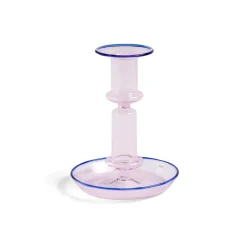 Online HAY Candelabro Flare mediano, Pink-blue Rosa