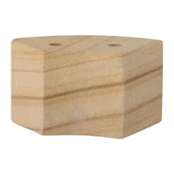 Best Bloomingville Candelabro Florida 14,5x8x7,5 cm, Natural sandstone Marrón