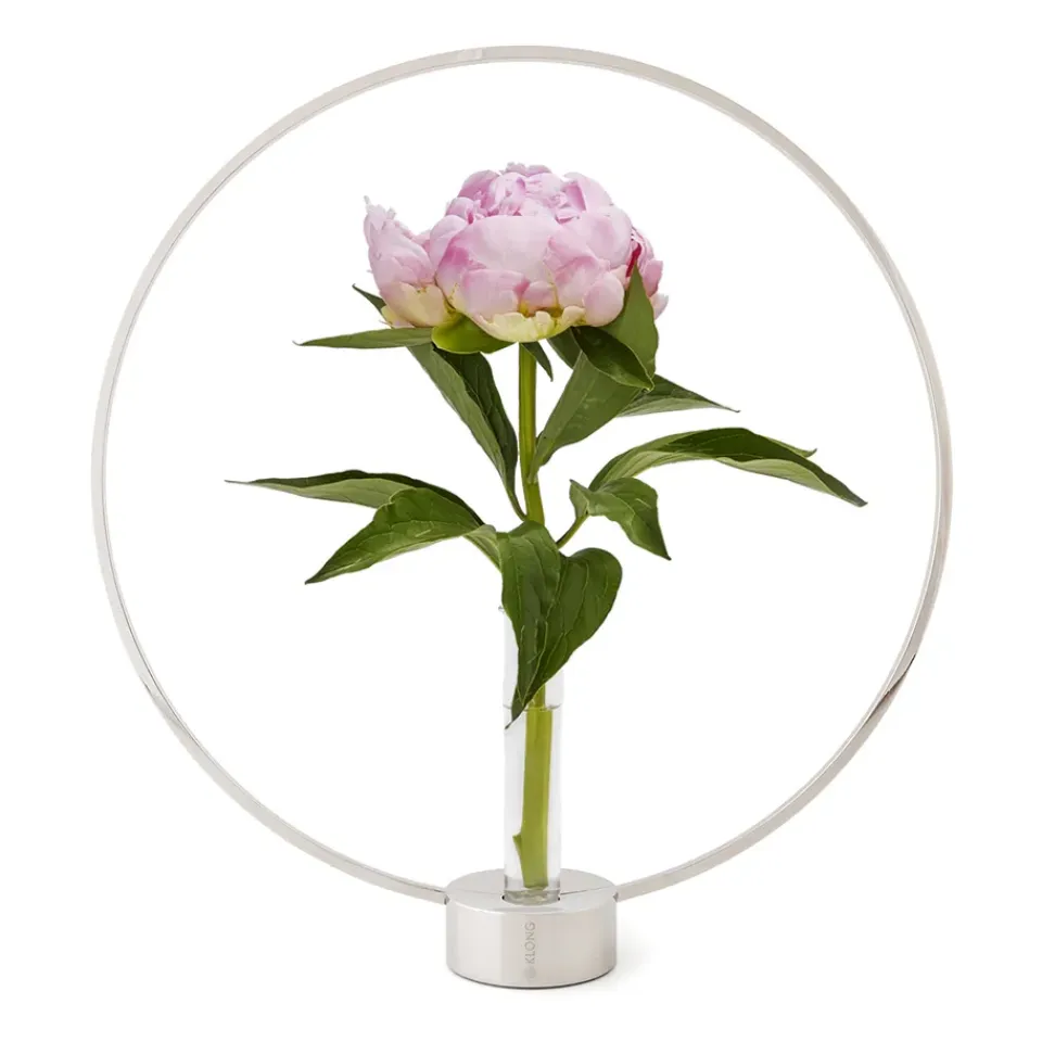 Clearance KLONG Candelabro Gloria pequeño, nickel Plateado