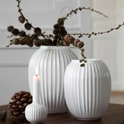 New Kähler Candelabro Hammershøi mediano, Blanco
