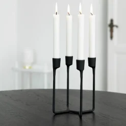 Normann Copenhagen Candelabro Heima, Negro