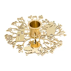 Hot Hilke Collection Candelabro Hilke X Mumin No.1, Latón Color dorado