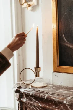 Online Hilke Collection Candelabro Insieme, latón macizo Color dorado