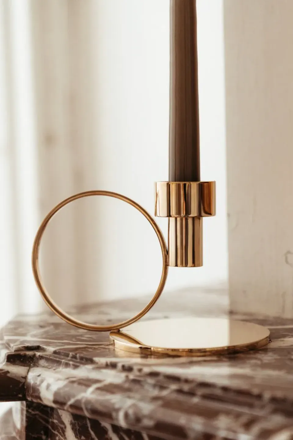 Online Hilke Collection Candelabro Insieme, latón macizo Color dorado