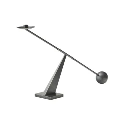 Clearance Audo Copenhagen Candelabro Interconnect 70 cm, Bronzed brass Plateado