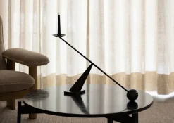 Sale Audo Copenhagen Candelabro Interconnect 70 cm, Negro