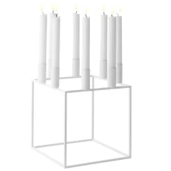 Discount Audo Copenhagen Candelabro Kubus 8, Blanco