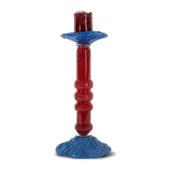 Discount Byon Candelabro Lara L 32 cm, Burdeos Rojo