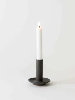 Tell Me More Candelabro Lou, oscuro Gris