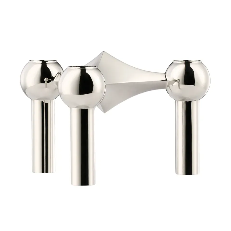 Online STOFF Candelabro Nagel, cromo Plateado