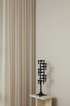 Sale STOFF Candelabro Nagel, mate Negro
