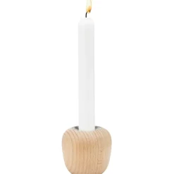 Sale Stelton Candelabro Ora madera, pequeño MarrónPlateado