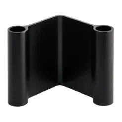 Hot Muuto Candelabro Pair 11 cm, Black Negro