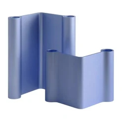 Best Muuto Candelabro Pair 18 cm, Light blue Azul