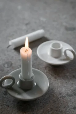 Sale ERNST Candelabro para vela , Vainilla Blanco