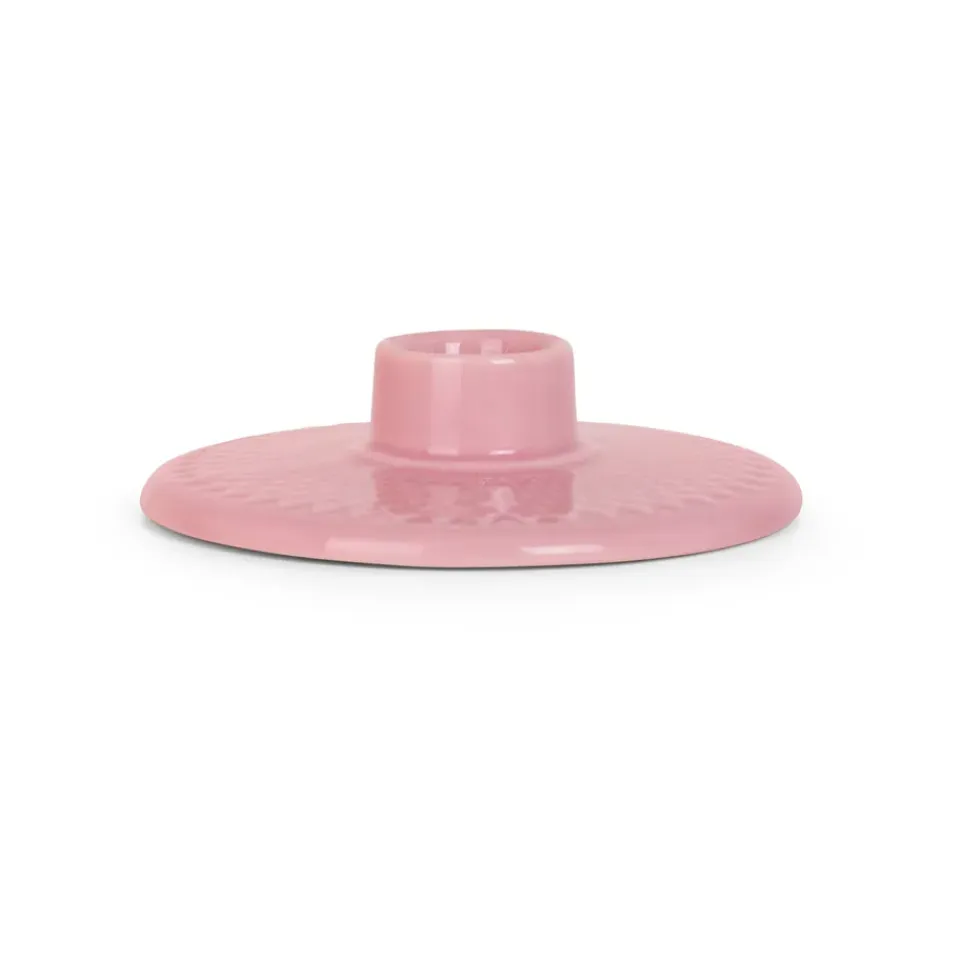 Best Lyngby Porcelæn Candelabro Rhombe 3 cm, Rosa