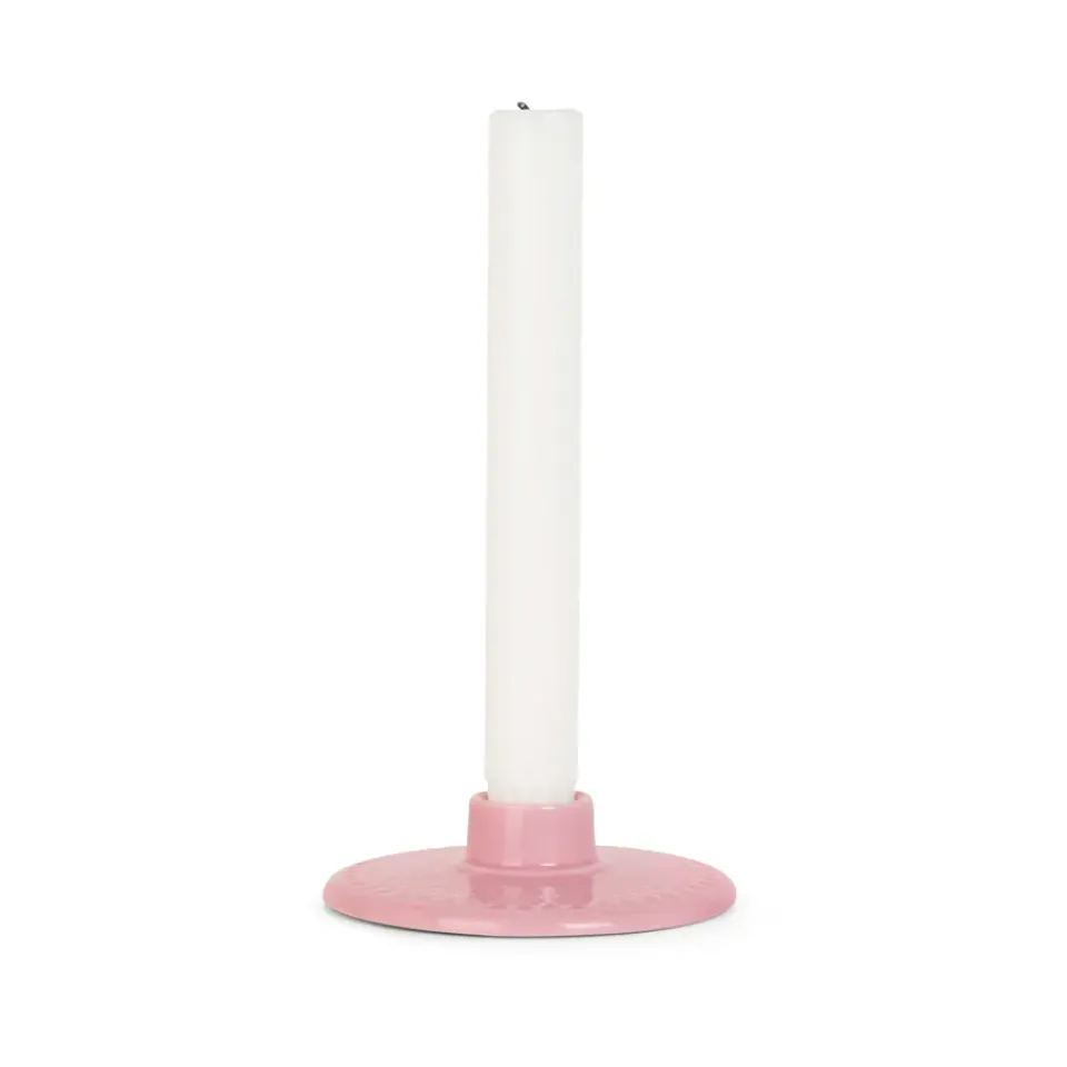 Best Lyngby Porcelæn Candelabro Rhombe 3 cm, Rosa