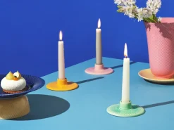 Best Lyngby Porcelæn Candelabro Rhombe 3 cm, Rosa