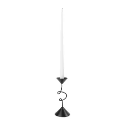 Broste Copenhagen Candelabro Selma 19,5 cm, Black Negro