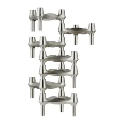 Clearance STOFF Candelabro BMF, Cromo cepillado Plateado