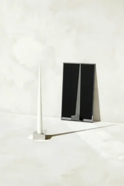 Best STOFF Candelabro Nagel reflect large 3,2 cm, cromo Plateado