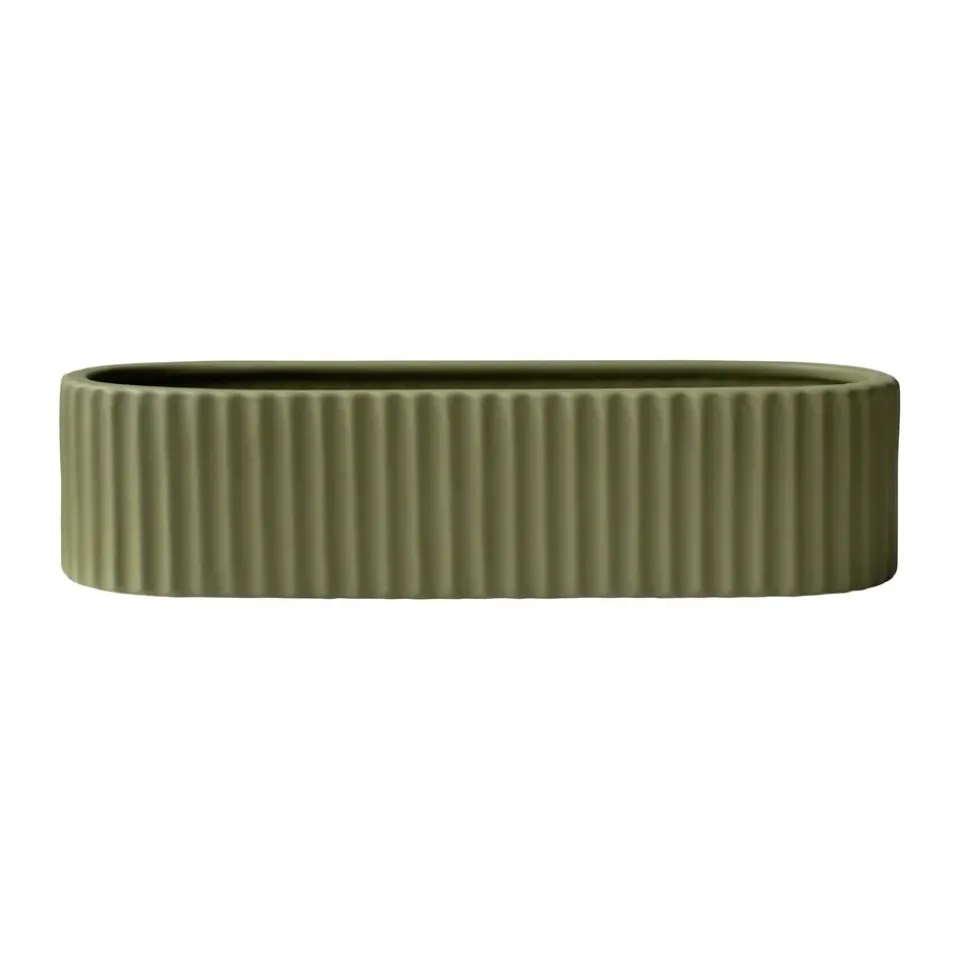 Online DBKD Candelabro Stripe 30 cm, Verde