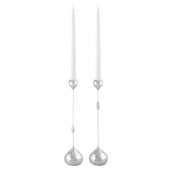 Discount KLONG Candelabro Tender bajo, Níquel Plateado