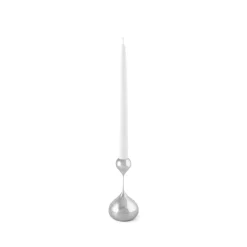 Online KLONG Candelabro Tender pequeño, Nickel Plateado