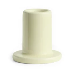 Outlet HAY Candelabro Tube 5 cm, Lime white Blanco