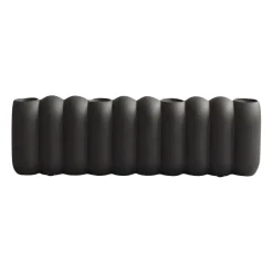 Discount 101 Copenhagen Candelabro Tube Coffee, 11x35 cm Negro