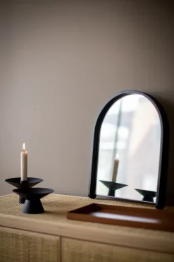 Discount Cooee Design Candelabro Uma, Black Negro