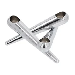 Discount Uyuni Lighting Candelabro Uyuni Bonfire 3 brazos, Cromo Plateado