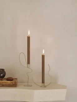 Discount Ferm Living Candelabro Valse high, Cashmere Beige