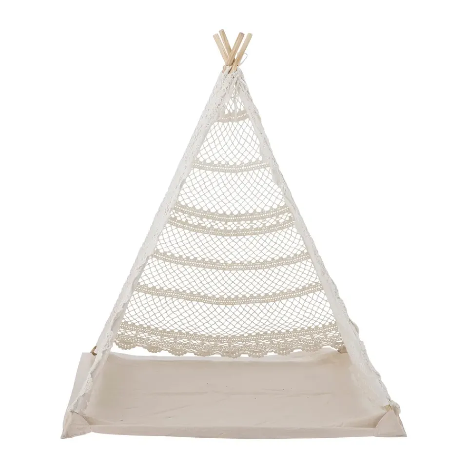 Online Bloomingville Carpa infantil Herle 100 cm, Nature Blanco