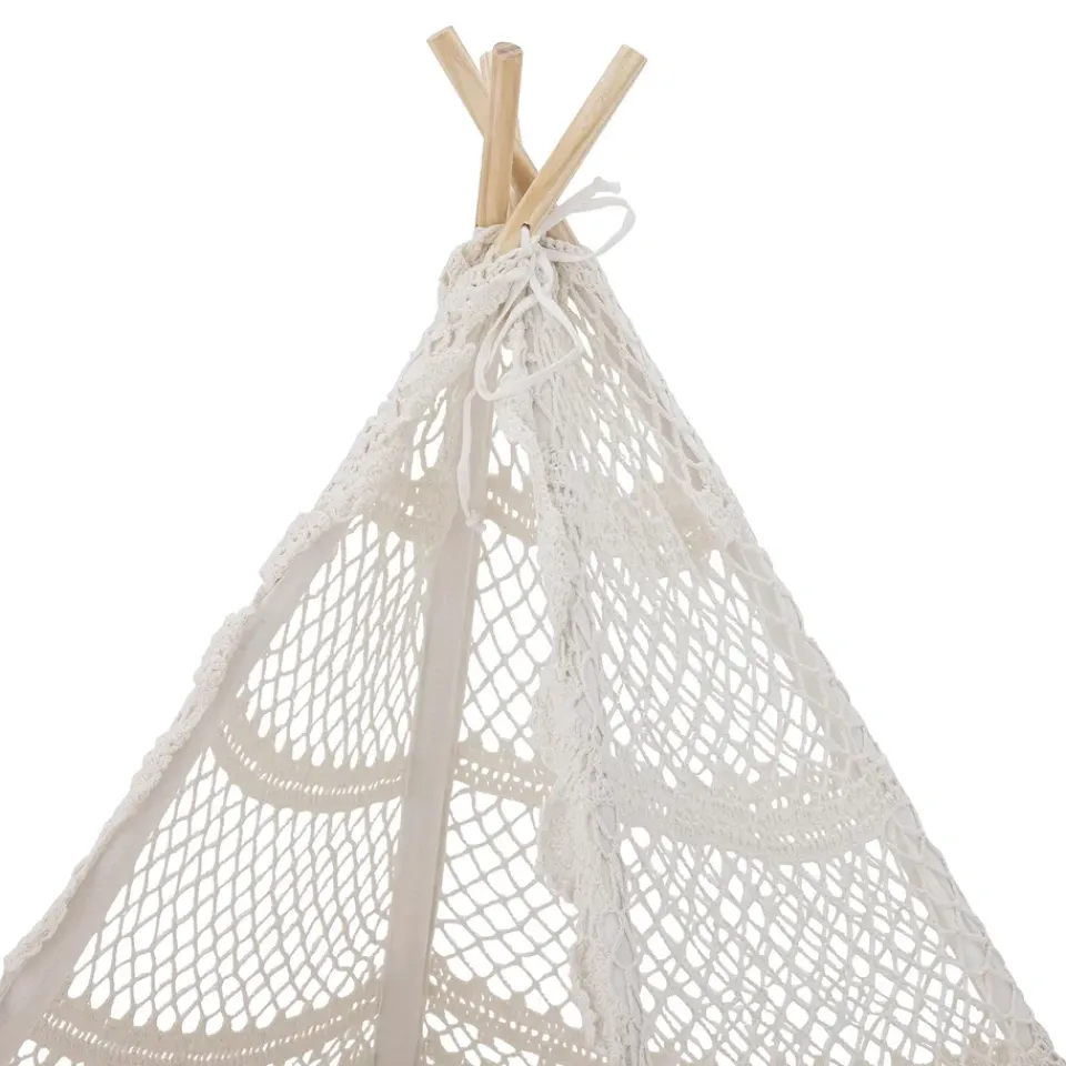 Online Bloomingville Carpa infantil Herle 100 cm, Nature Blanco
