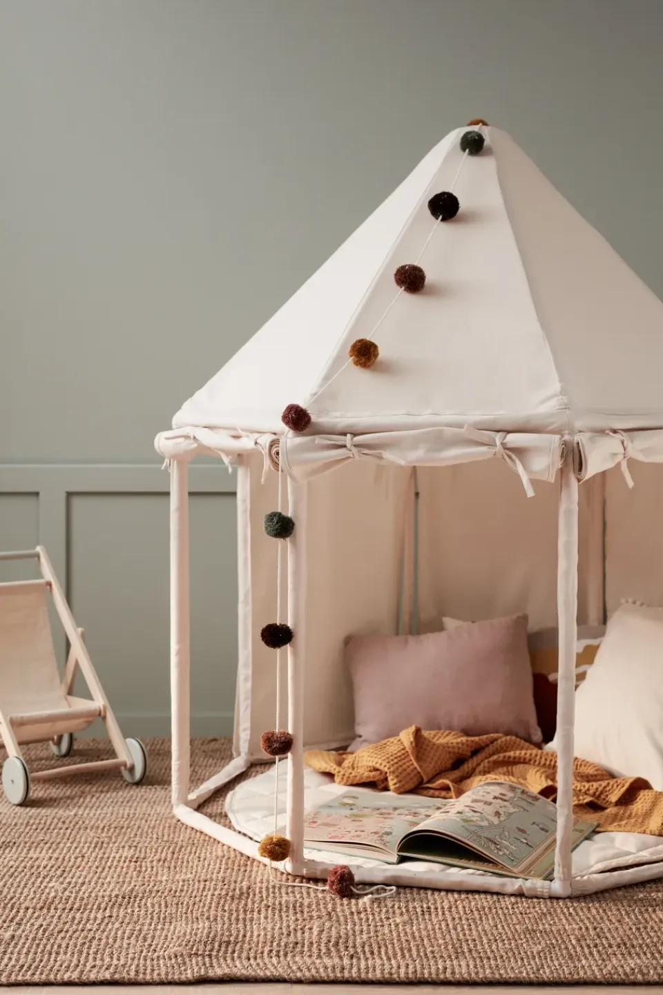 Outlet Kid's Concept Carpa Kid's Base, Crudo claro Blanco