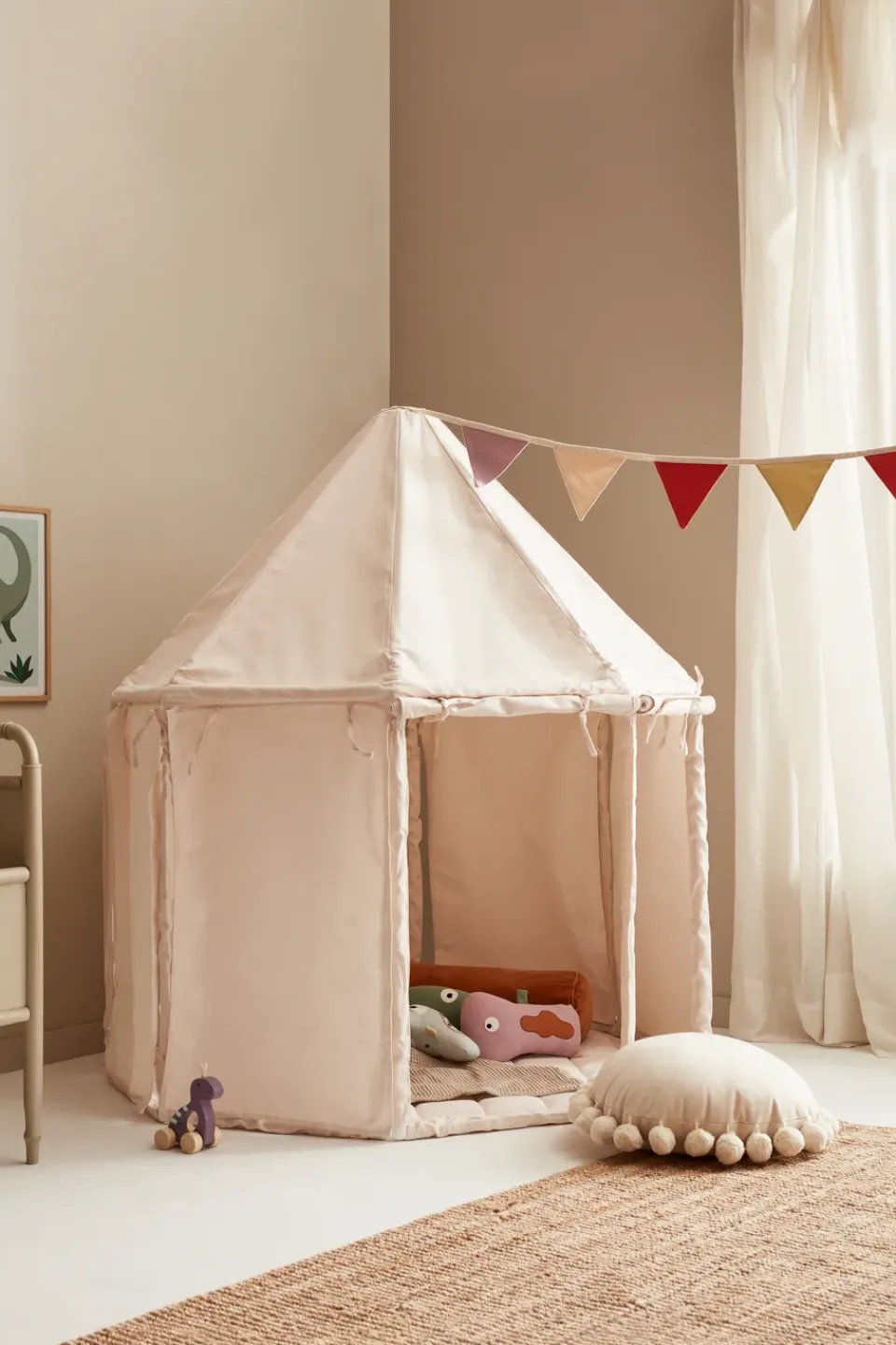 Outlet Kid's Concept Carpa Kid's Base, Crudo claro Blanco