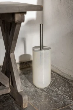 Best Mette Ditmer Cepillo de baño Opal, Lino Blanco