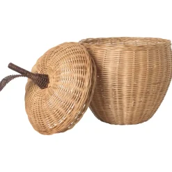 Outlet Ferm Living Cesta Apple, pequeña Beige