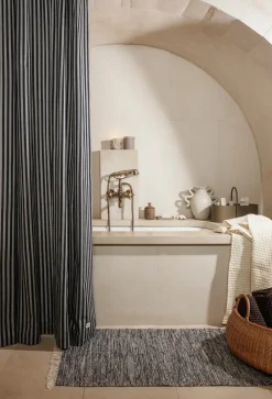 Ferm Living Cesta Braided baja, Natural Marrón